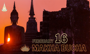 2022 Makha Bucha Day at STOU